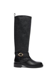 Benni Riding Boot - Donna Stivali E Stivaletti Black 35