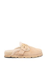 Chrystie Shearling Mule - Donna Sandali Adobe/cream 40