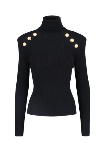 balmain maglione bottoni dorati