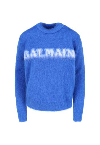 balmain maglione logo