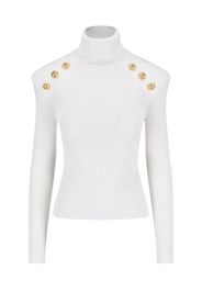 balmain maglione bottoni dorati