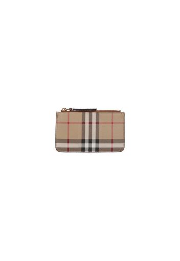 burberry portamonete check