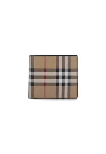 burberry portafoglio bi-fold "vintage check"