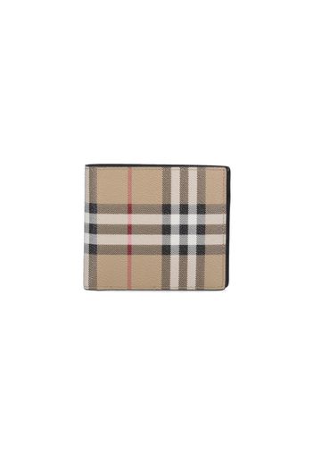 burberry portafoglio bi-fold "vintage check"