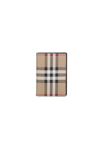 burberry portacarte bi-fold "vintage check"