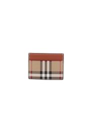 burberry portacarte motivo check