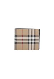 burberry portafoglio bi-fold "vintage check"