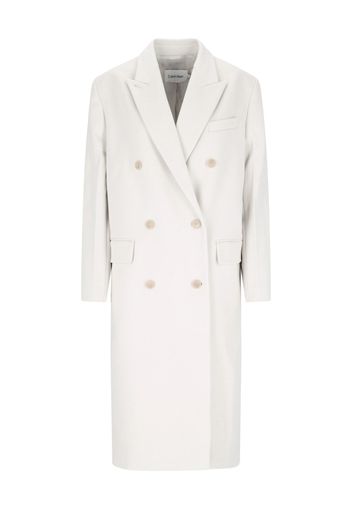 calvin klein cappotto doppiopetto in lana