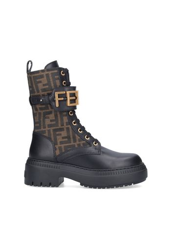 fendi stivali biker "fendigraphy"