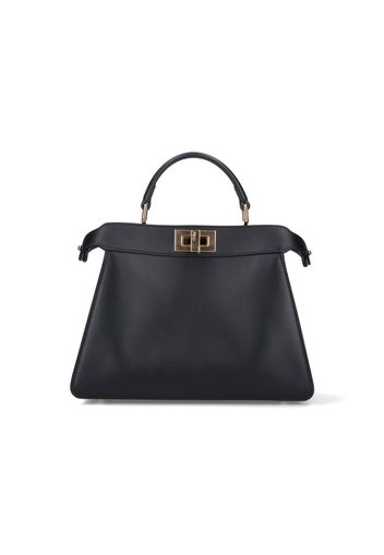 fendi borsa a mano piccola "peekaboo"