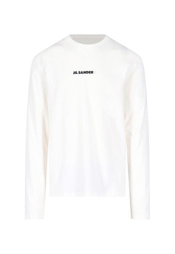 jil sander maglietta logo