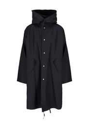 jil sander parka logo retro