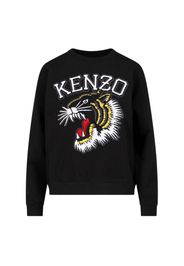 kenzo felpa girocollo "varsity jungle"