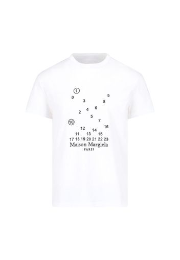 maison margiela t-shirt "numeric logo"