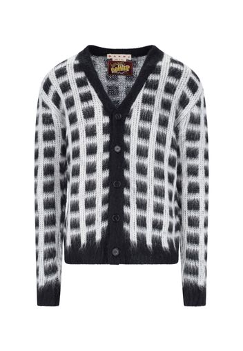 marni cardigan in misto mohair