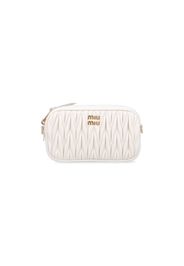 miu miu pouch in nappa matelassè