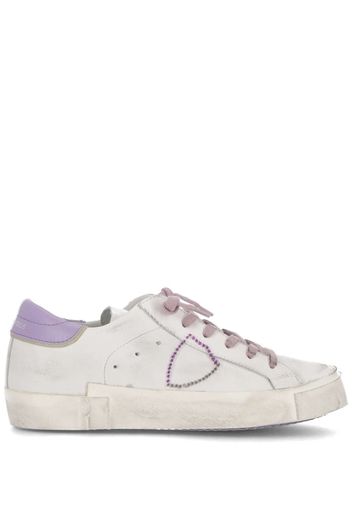 Sneakers BRODERIE BLANC VIOLET