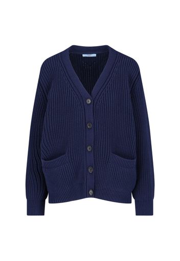 prada cardigan bottoni e zip