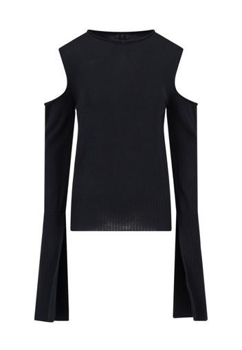 rick owens maglia maniche mantello