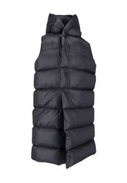 rick owens gilet cappuccio imbottito