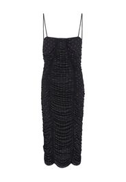 rotate birger christensen abito midi strass