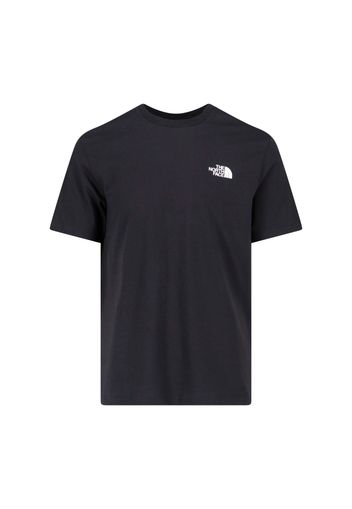 the north face t-shirt stampa