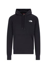 the north face felpa logo stampa