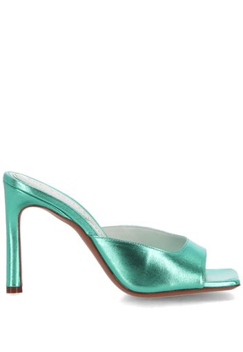 Scarpe con Tacco Verde