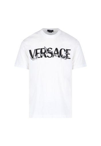 versace t-shirt logo "barocco"