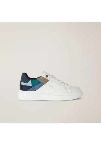 Sneaker Patchwork Caleidos, Bianco - Multicolor, Taglia: 45