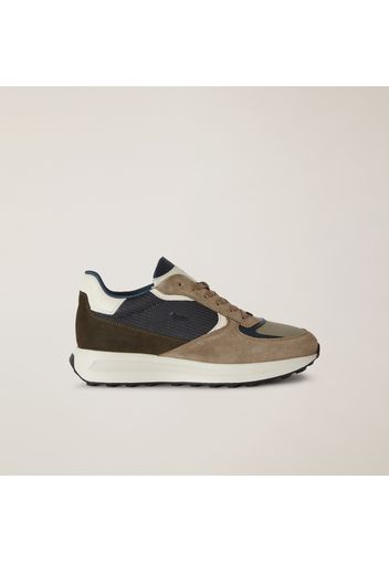 Sneaker Multicolor Spinnaker, Beige - Blu, Taglia: 45