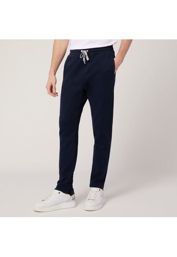 Pantaloni In Misto Cotone, Light Blue, Taglia: XXL