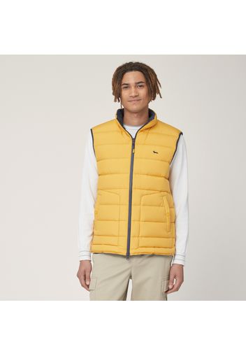 Gilet Imbottito Reversibile, Giallo, Taglia: L