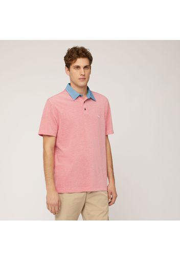 Polo Vietri In Cotone Oxford, Rosso Chiaro, Taglia: 3XL