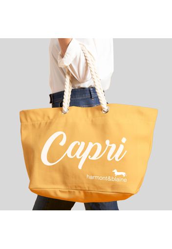 Shopping Bag Capri, CANARINO, Taglia: UNI