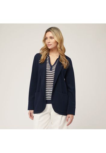 Giacca In Stile Cardigan, Blu Navy, Taglia: 36