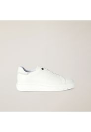 Sneaker Urban In Pelle, Bianco, Taglia: 43