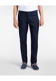 Chino Uomo in Light Denim Narrow Fit, Uomo, Blu denim, Taglia: 44