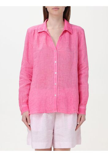 Camicia 120% LINO Donna colore Fuxia