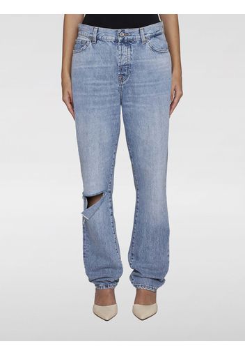 Jeans 7 FOR ALL MANKIND Donna colore Blue