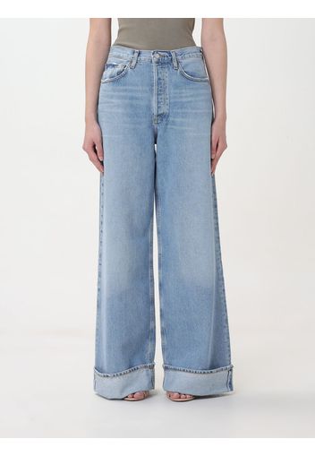 Jeans Agolde a palazzo in denim