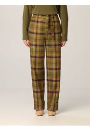 Pantalone Alberta Ferretti in misto lana check