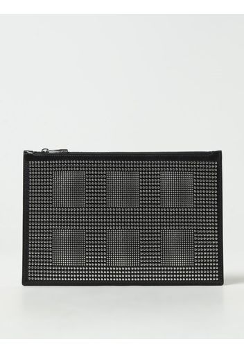 Pouch Alexander McQueen in pelle con borchie