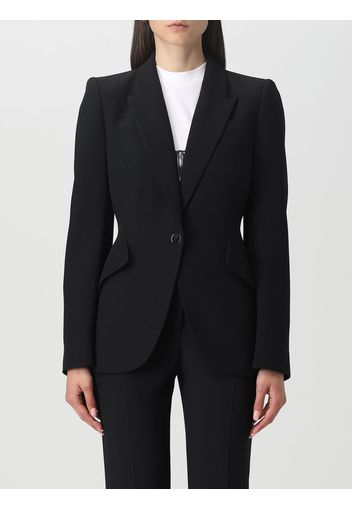 Blazer Alexander McQueen in crêpe