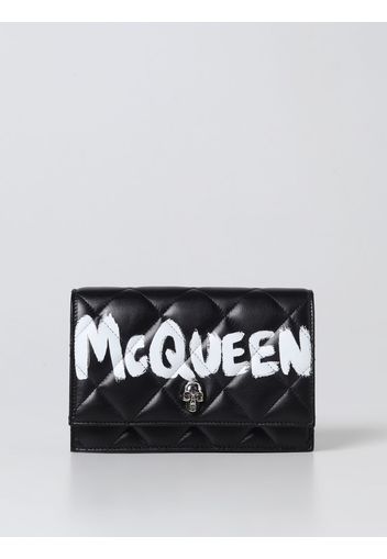 Borsa Skull Alexander McQueen in pelle trapuntata