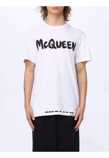 T-shirt uomo Alexander Mcqueen in cotone