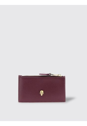 Portafoglio ALEXANDER MCQUEEN Donna colore Bordeaux