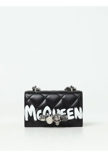 Borsa Jewelled Alexander McQueen in nappa matelassé