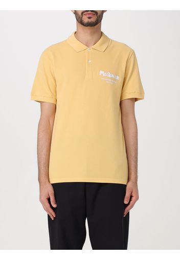 Polo ALEXANDER MCQUEEN Uomo colore Giallo