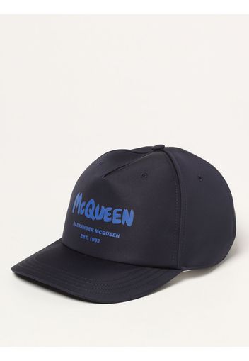 Cappello Graffiti Alexander McQueen in nylon